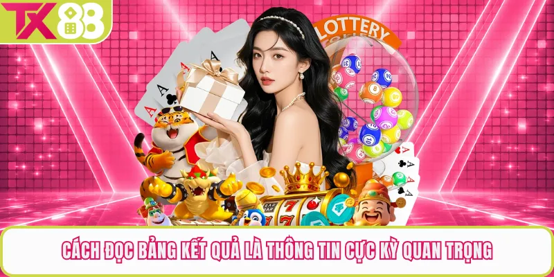 Cách đọc bảng kết quả là thông tin cực kỳ quan trọng
