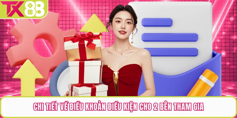 Chi tiết về điều khoản điều kiện cho 2 bên tham gia