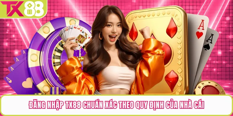 Đăng nhập TX88 chuẩn xác theo quy định của nhà cái