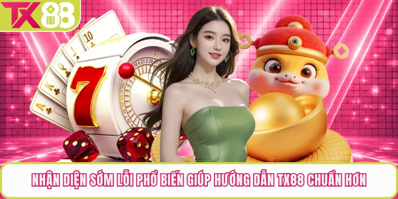 Nhận diện sớm lỗi phổ biến giúp hướng dẫn TX88 chuẩn hơn