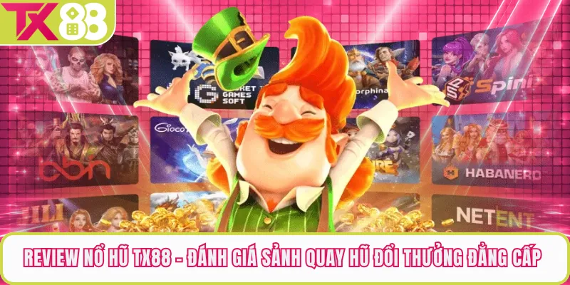 Review Nổ Hũ TX88 - Đánh Giá Sảnh Quay Hũ Đổi Thưởng Đẳng Cấp