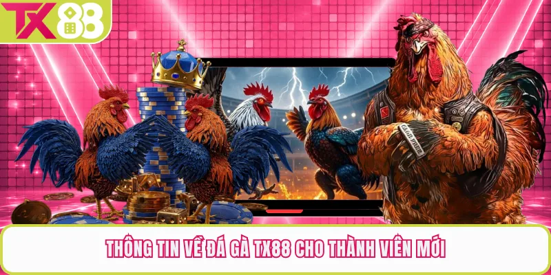 Thông tin về đá gà TX88 cho thành viên mới