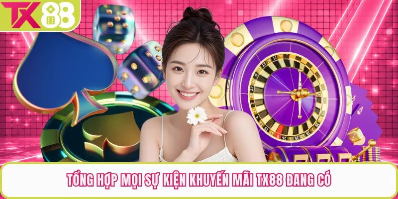 Tổng hợp mọi sự kiện khuyến mãi TX88 đang có
